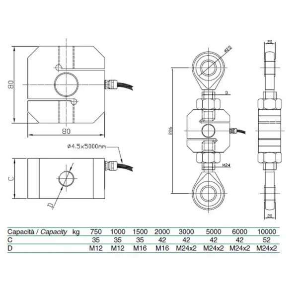 Celle di carico S2-B - immagine 2