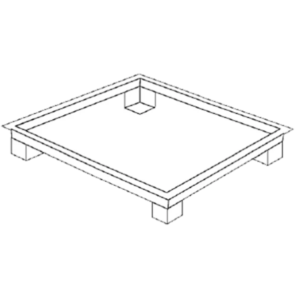 Cornice per piattaforme PVS/A apribili