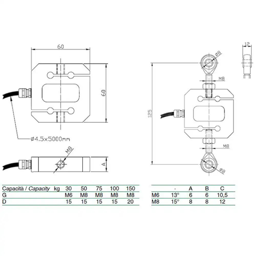 Celle di carico S2-A - immagine 2