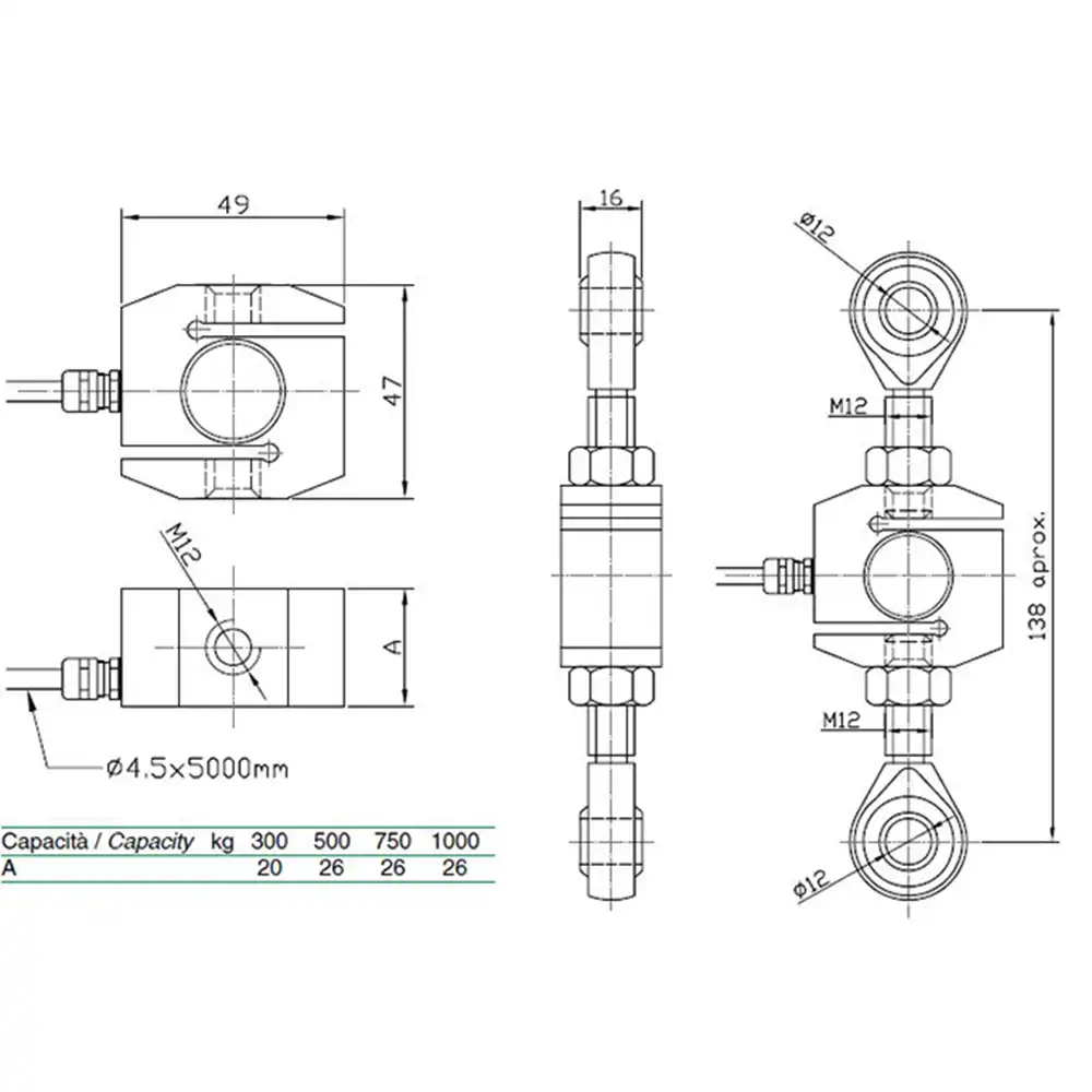 Celle di carico S2-A - immagine 3