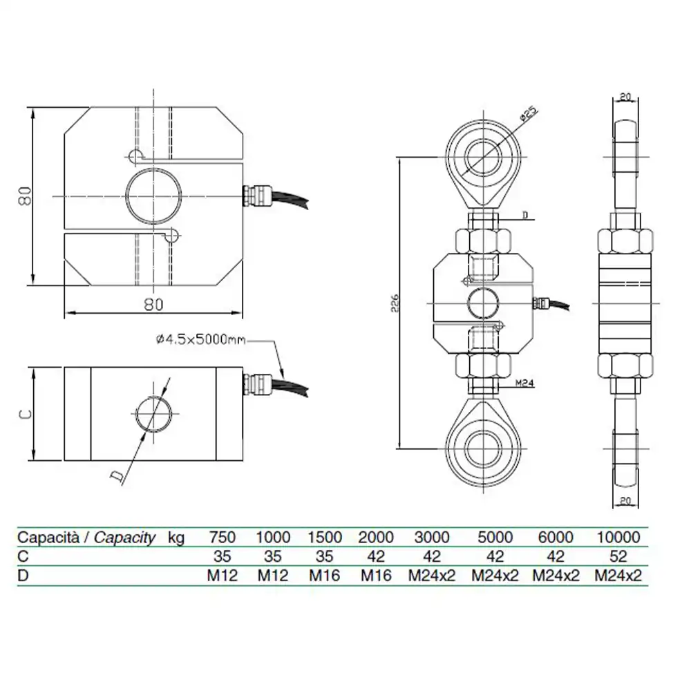 Celle di carico S2-B – Bild 2