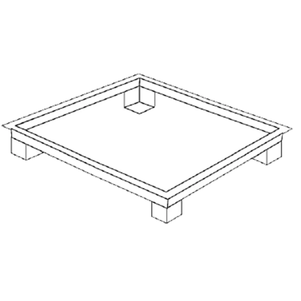 Cornice per piattaforme PVS/A apribili